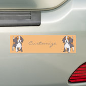 Cute Beagle Hondenras Thunder_Cove Bumpersticker (Op auto)