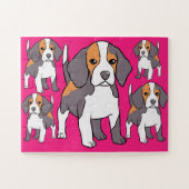 Cute Beagle Hondenras Thunder_Cove Legpuzzel (Horizontaal)