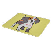 Cute Beagle Hondenras Thunder_Cove Snijplank (Hoek)