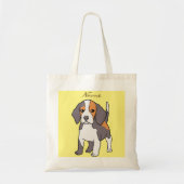 Cute Beagle Hondenras Thunder_Cove Tote Bag (Voorkant)