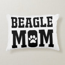 Cute Beagle Moeder Silhouet Hond Liefhebber Cadeau