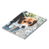 Cute Beagle Notitieblok (Linkerzijde)