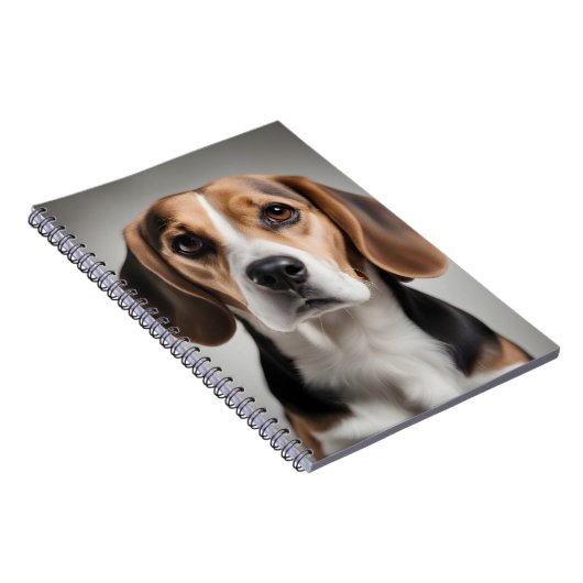 Cute Beagle Notitieboek (Rechterzijde)