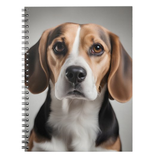 Cute Beagle Notitieboek (Voorkant)