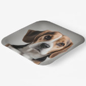 Cute Beagle Papieren Bordje (Gebogen)