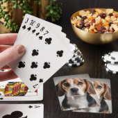 Cute Beagle Pokerkaarten (Insitu)