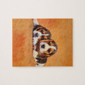 Cute Beagle puppies Legpuzzel (Horizontaal)