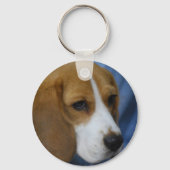 Cute Beagle Sleutelhanger (Voorkant)