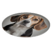 Cute Beagle Snijplank (Hoek)