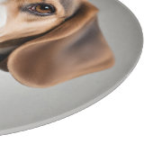 Cute Beagle Snijplank (Hoek)