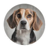 Cute Beagle Snijplank (Voorkant)