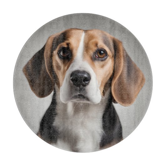 Cute Beagle Snijplank (Voorkant)