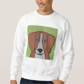 Cute Beagle Sweatshirt (Voorkant)