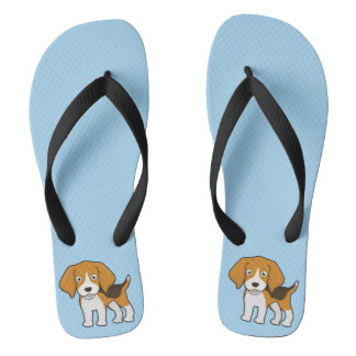 Cute Beagle Teenslippers