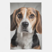 Cute Beagle Theedoek (Verticaal)