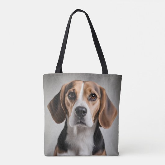 Cute Beagle Tote Bag (Achterkant)