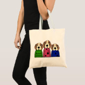 Cute beagle tote bag (Voorkant (product))