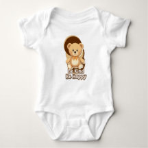 Cute Bear Baby Bodysuit