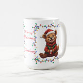 Cute bear Christmas Mug Koffiemok (Voorkant rechts)