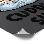 Cute Bear Couple This Is Our Cuddle  Poster (Hoek)