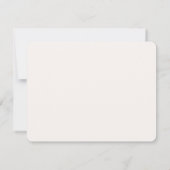 Cute Bear Crown Baby Boy Nursery Note Card Kaart (Achterkant)