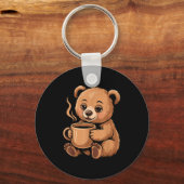 Cute Bear Design For Bear Lover And Bear Sleutelhanger (Voorkant)