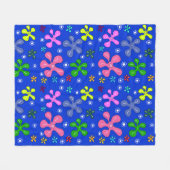 Cute Bear  Fleece Deken (Voorkant (Horizontaal))