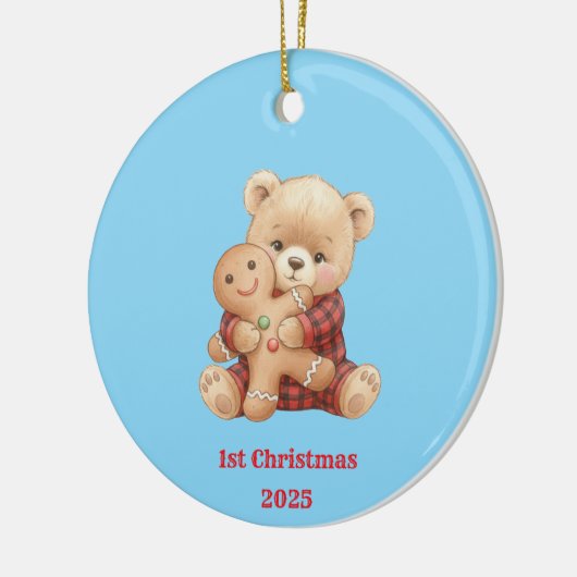 Cute Bear  Keramisch Ornament (Links)