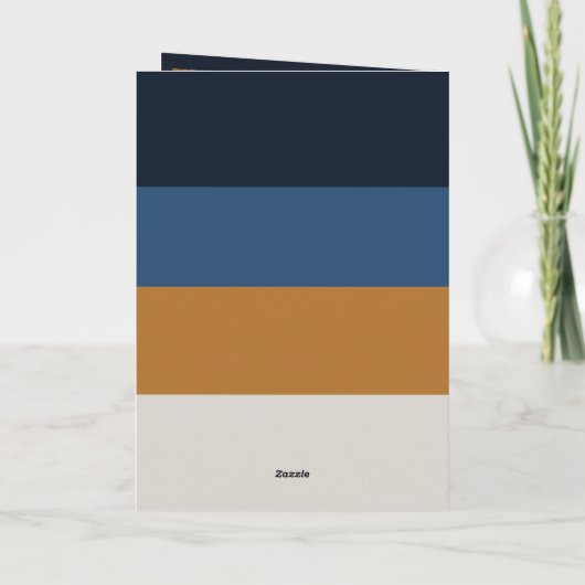 Cute Bear Nordic Winter Merry Christmas Photo Kaart (Achterkant)