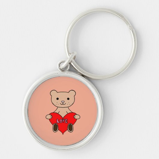 Cute Bear Sleutelhanger (Voorkant)