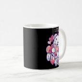 Cute Bear Steal Hearts Valentines Day Or Toddler  Koffiemok (Voorkant rechts)