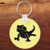 Cute Bearded Dragon Sleutelhanger (Voorkant)
