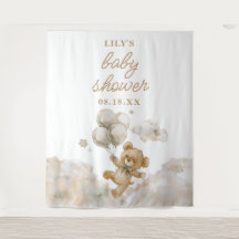 Cute Bearly Wait Neutrale Baby Shower Fotorekwisie