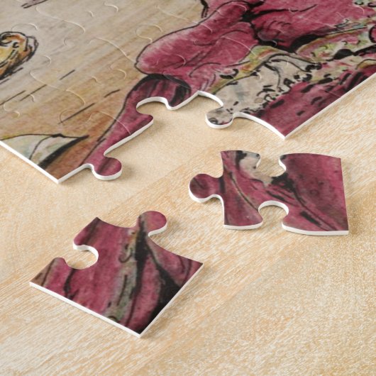 Cute  Beatrix Potter 5 Muizen naaien Legpuzzel (Zijkant)