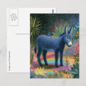 Cute Beautiful Donkey Briefkaart (Voorkant / Achterkant)