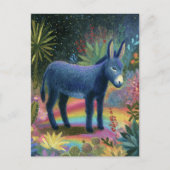 Cute Beautiful Donkey Briefkaart (Voorkant)