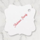 Cute Beautiful Easter Bunny Popular Collection Bedankjes Labels (Achterkant)