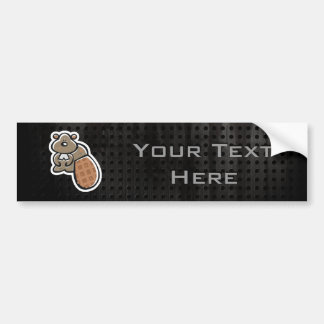 Cute Beaver Koel Bumpersticker