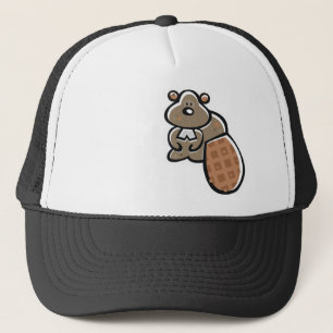 Cute Beaver Koel Trucker Pet