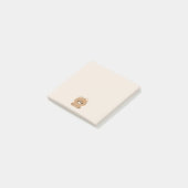 Cute Beaver Post-it® Notes (Schuin)