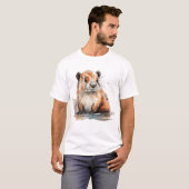 Cute Beaver T-shirt (Voorkant volledig)