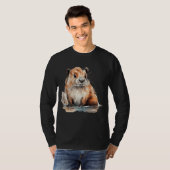 Cute Beaver T-shirt (Voorkant volledig)