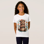 Cute beaver t-shirt (Voorkant volledig)
