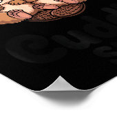 Cute Beavers Holding Hands This Is Our Cuddle Poster (Hoek)