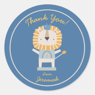 Cute Bedankt voor de wedstrijd Lion Sticker