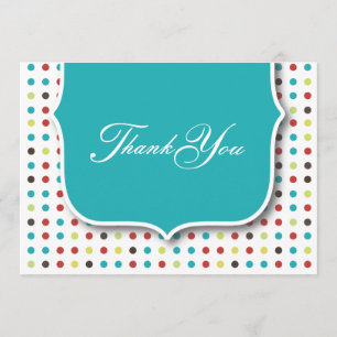 Cute Bedankt voor je vaste kaart