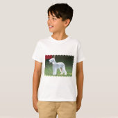Cute Bedlington Terrier T-shirt (Voorkant volledig)