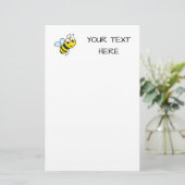 Cute Bee Briefpapier (Staand voorkant)