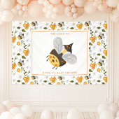Cute bee Bumblebee Baby shower Spandoek