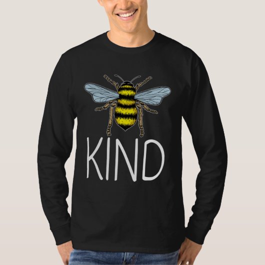 Cute Bee Bumblebee Kind The Beekeeper Hive Honeybe T-shirt (Voorkant)